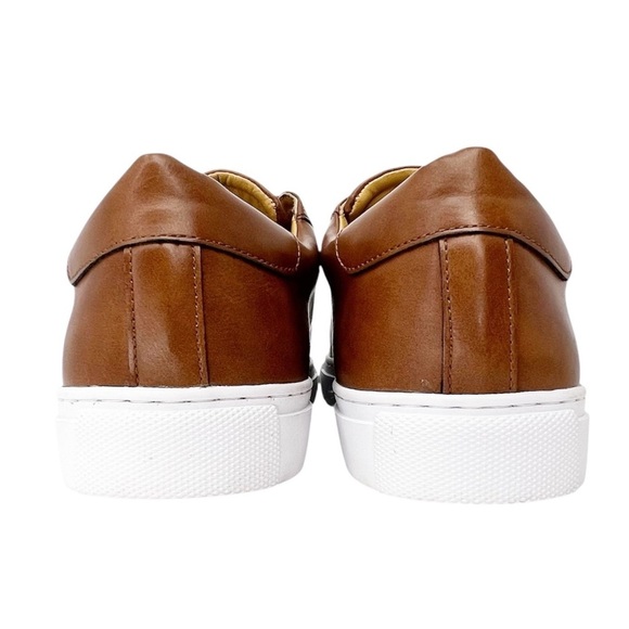 Ace Marks LoPro Dress Sneaker Men’s Size 11.5 Brown Leather Low LoPro Top EUC - Picture 4 of 10